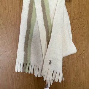 Handmade Merino Wool Striped Scarf